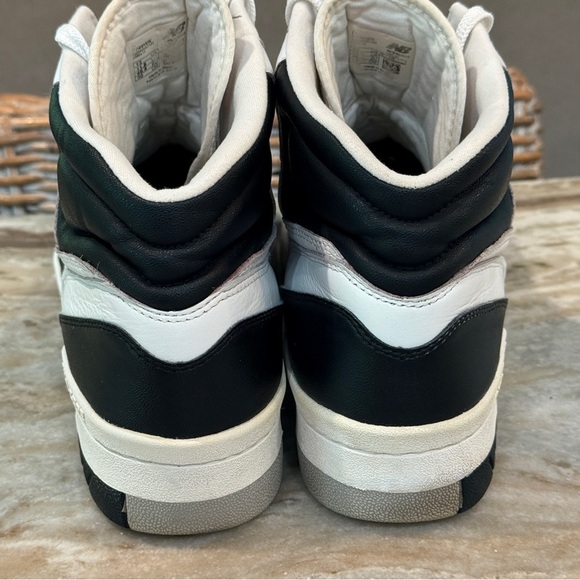 Men’s NEW BALANCE P740 James Worthy black/white high top sneakers- Size 12 - Picture 8 of 11